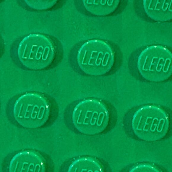 Lego Baseplates 5” Set Of 6  Green Yellow & Blue 16x16 - Picture 3 of 5